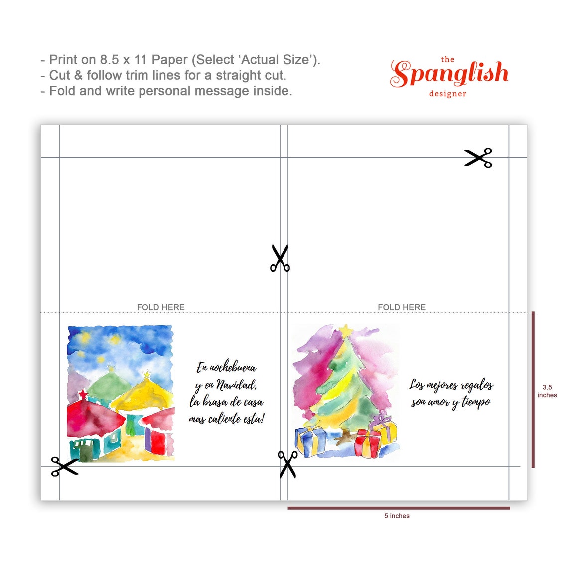 Christmas Cards in Spanish, Spanish Merry Sayings, Spanish Holiday