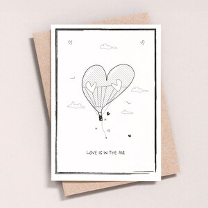 Er hangt liefde in de lucht_Valentijnsdagkaart