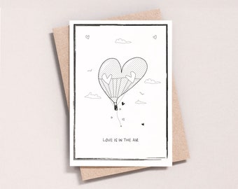 Love is in the air_Valentines Day Card