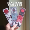 Star Wars Bookmarks | TIE Fighter, Death Star Designs | Sci-Fi Bookmark Set | Star Wars Gifts for Fans | Single or Bundle Options Available product logo