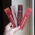 Elven Blades Bookmarks – Fantasy Sword Design, Perfect for Book Lovers, Unique Book Lover Gift, Gift for Readers – Single or Full Set product logo