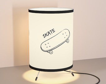 Skateboard lamp, Skateboard light, Skateboard decor, Skateboard art, skateboarding gear, Skateboarding gift
