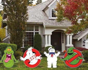 Halloween cutout and yard sign