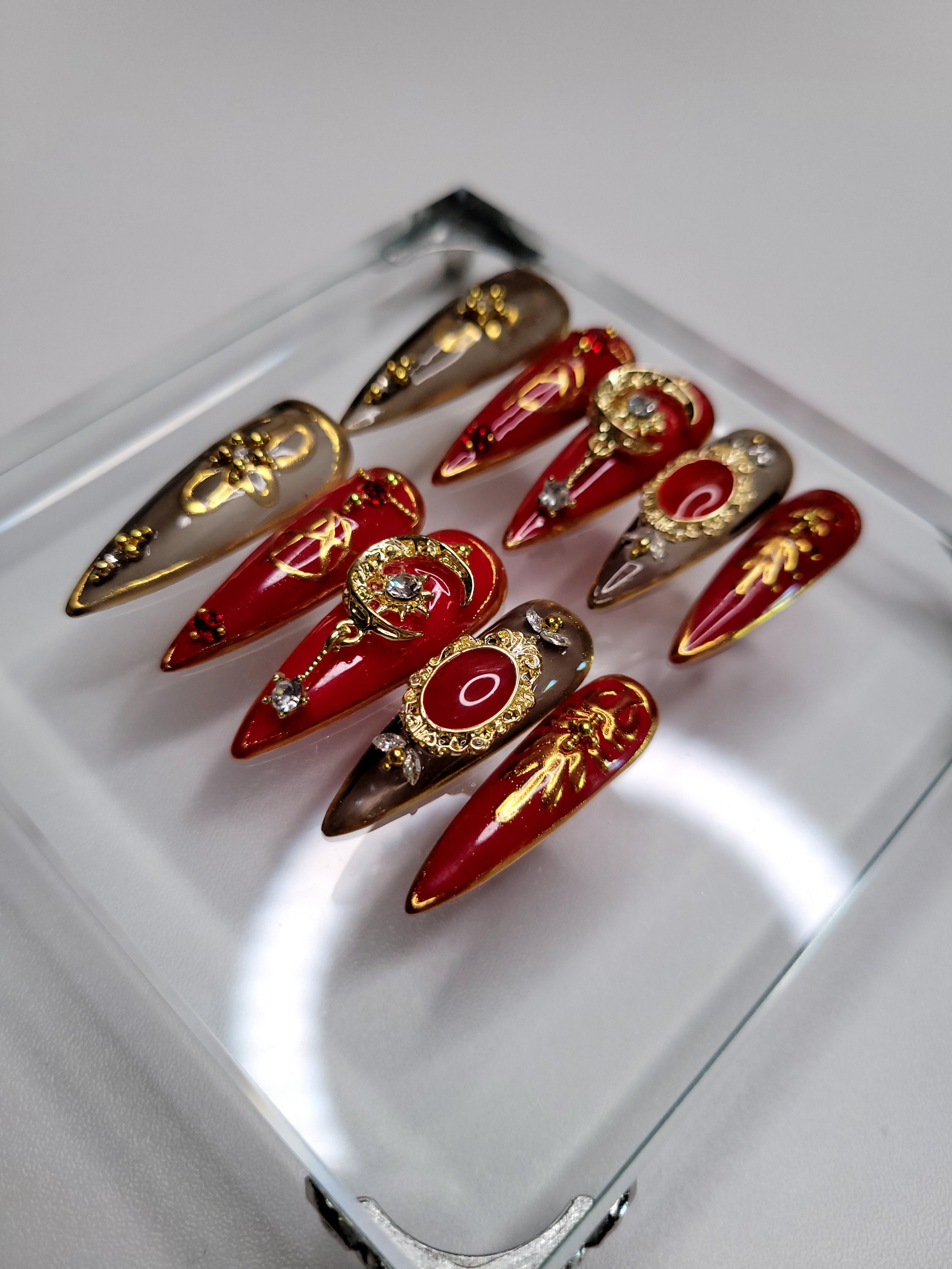 Ateez Crazy Form Press on Nails | Ateez Press on Nails | Kpop