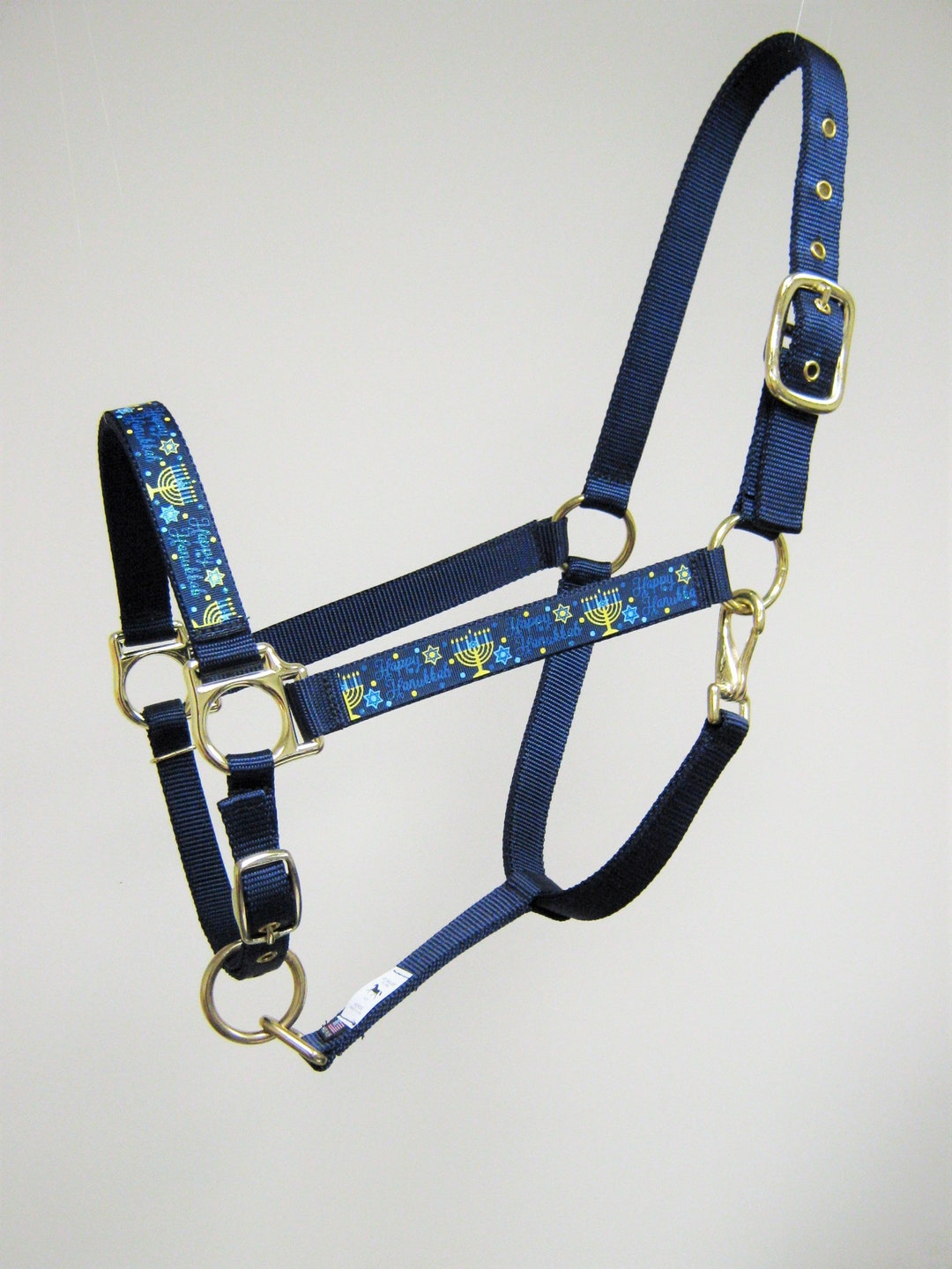 Hanukkah Design Horse Halter Menorah Draft Horse Halter Fun Etsy