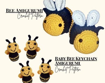 Betsy Bee | Easy Amigurumi Bee Crochet Pattern | Beginner Friendly ...