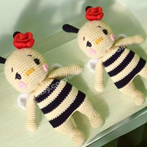 Betsy Bee | Easy Amigurumi Bee Crochet Pattern | Beginner Friendly ...