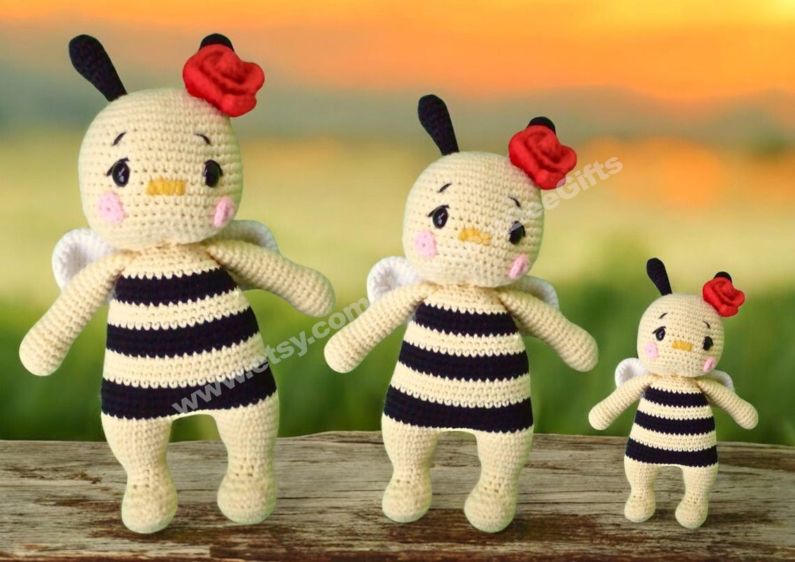 Betsy Bee | Easy Amigurumi Bee Crochet Pattern | Beginner Friendly ...