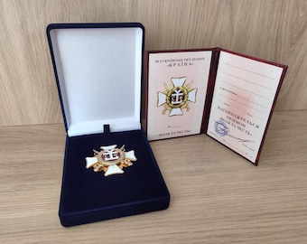 Premio ucraino "VOLONTÀ E ONORE" - Hetman Mazepa, dono storico in custodia
