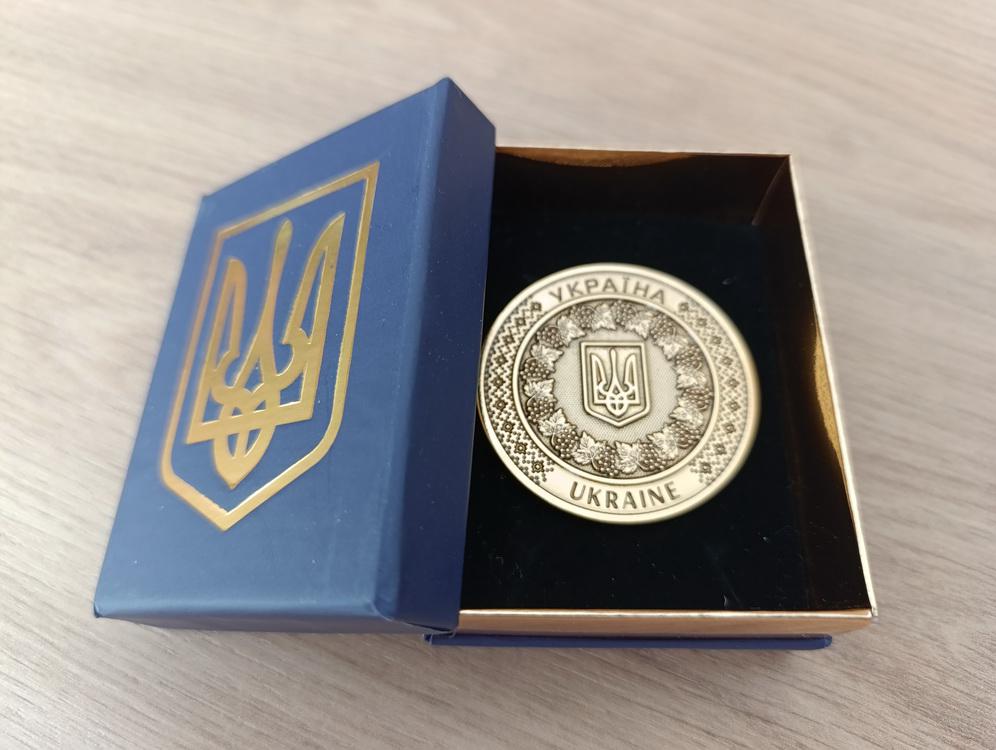 ね*）様 独立30周年記念メダル (2021年) Ukraine Ukrainian Independence 30th Anniversary Challenge Coin With