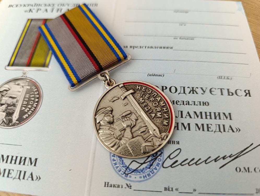 Hero of Ukraine Medal - Etsy