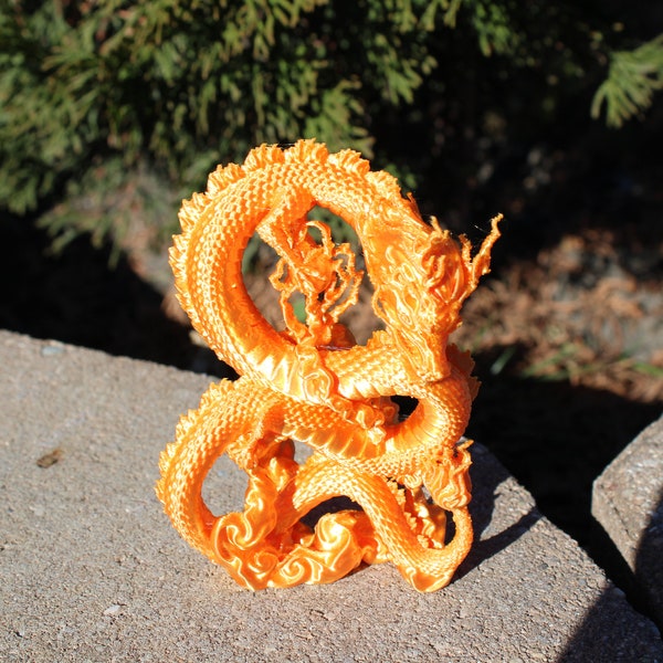 3D Printed Chinese Dragon 中国龙