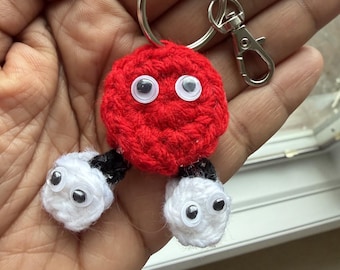 H2O water molecule charm for water bottles or bags