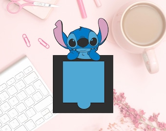 Disney Stitch Sticky Note Holder, 3D Print