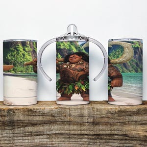 Maui Sippy Cup, Kids Cup, Kids Tumbler, Gift Tumbler for kids, Disney Tumbler, Disney Gift, Disney Cup, Moana Cup