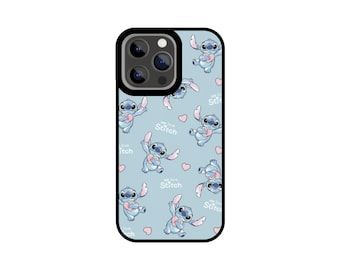 Disney Stitch iPhone Case, Cartoon Pattern Mobile Phone Cover
