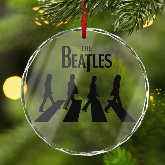 The Beatles Crystal Ornament | Unique Music Gift | Perfect Gift