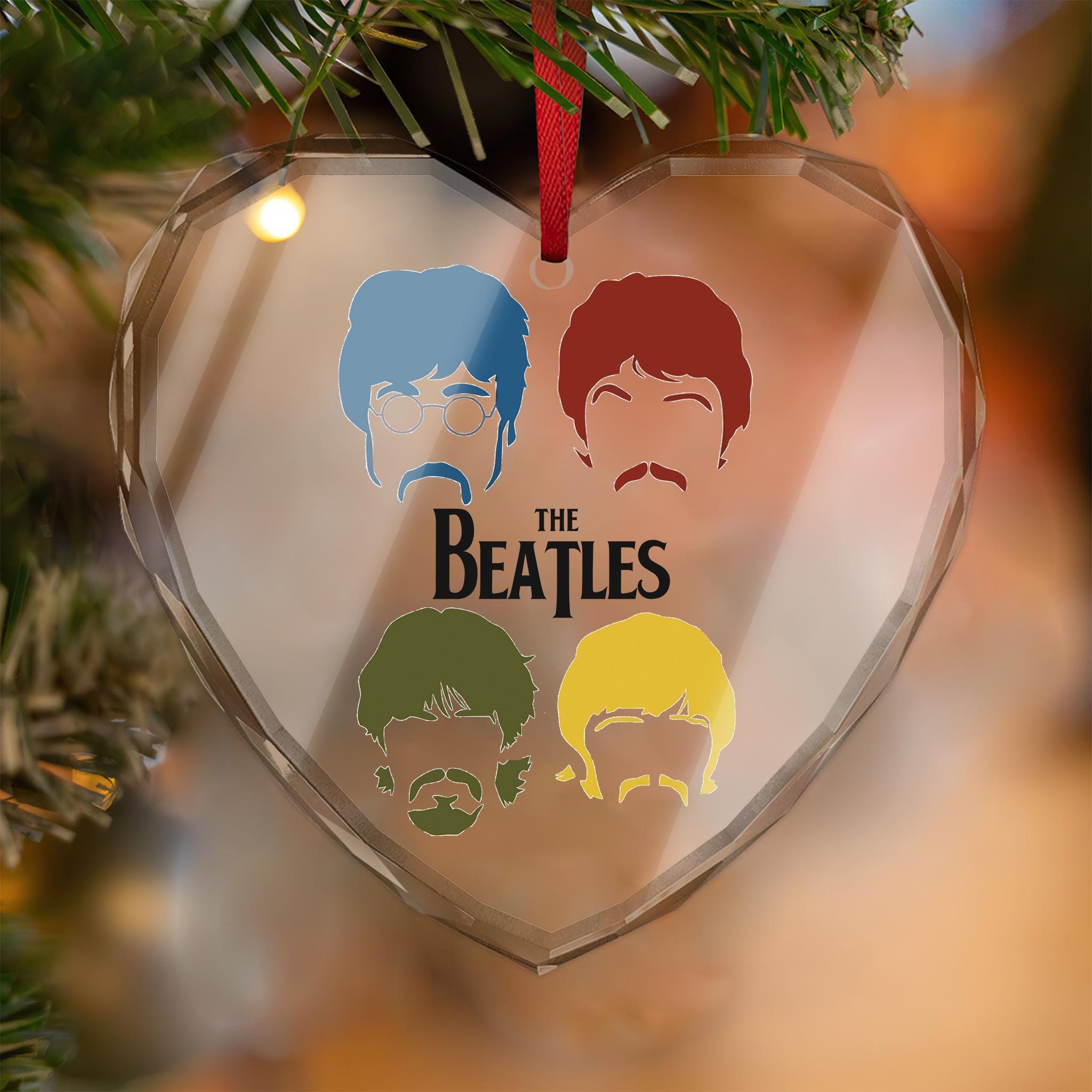 ビートルズ　オーナメント The Beatles x Kat + Annie Christmas Tree Ornament - The Beatles