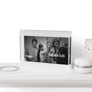 The Beatles Celebration Photo Block | The Beatles Gift | The Beatles Fan Photo Block | Celebration Beatles Photo | Perfect Music Gift