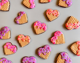 Gourmet Horse Treats - Waffle Hearts