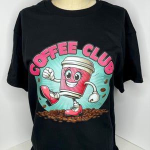 Coffee Club Graphic Women&#39;s tee tshirt