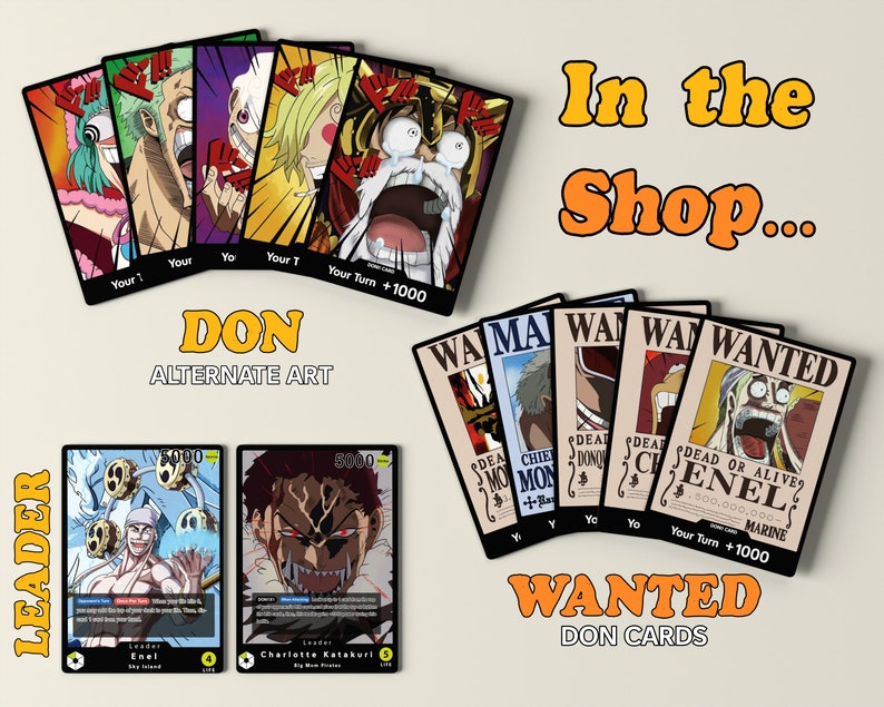 Charlotte Katakuri One Piece TCG Don Card Custom Alternate Art One