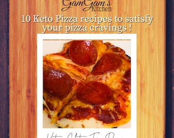 Keto Pizza Recipes, Gluten Free Pizza Recipes, Keto recipe book, 10 Keto Pizza Recipes,