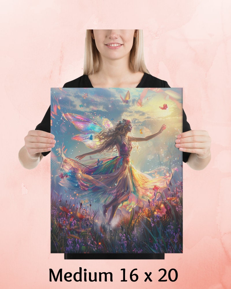 Canvas Print of Inside a Fairies Dream