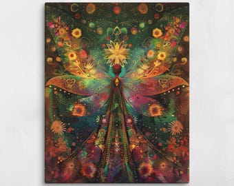 Moon Fae PRINT Forest Fairytale Fairy Virgo Taurus Photo Woods