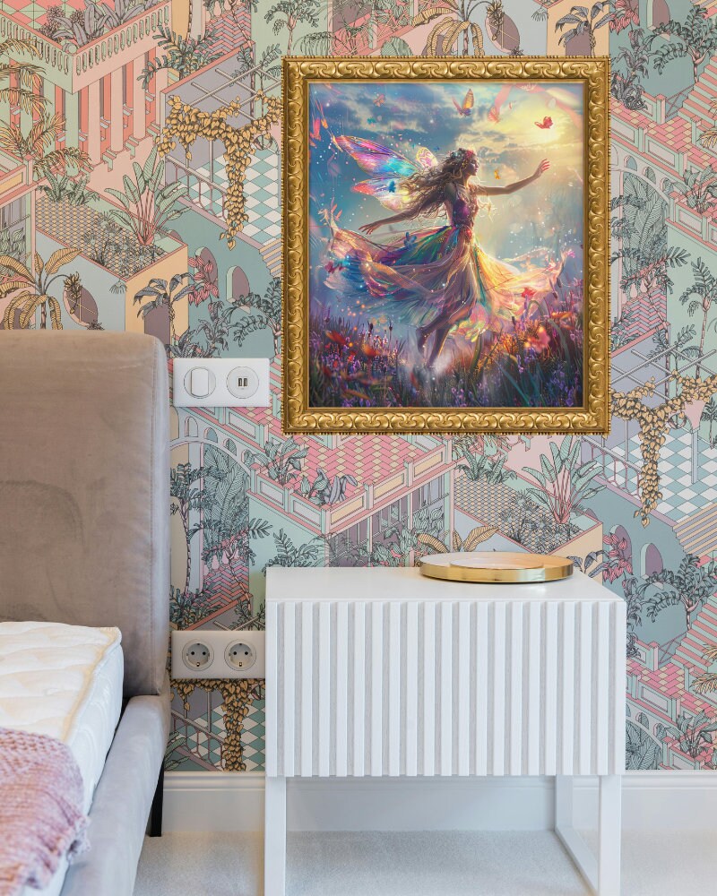 Canvas Fairy Artwork Fantasy Art Fantasy Fairy Fairies Wall Art