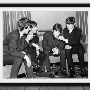 The beatles black and white photo - Etsy 日本