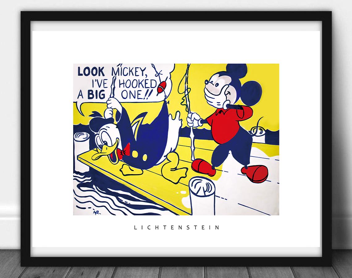 Roy lichtenstein poster - Etsy 日本