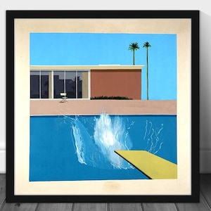 David hockney a bigger splash - Etsy 日本