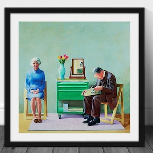 David hockney my parents - Etsy 日本