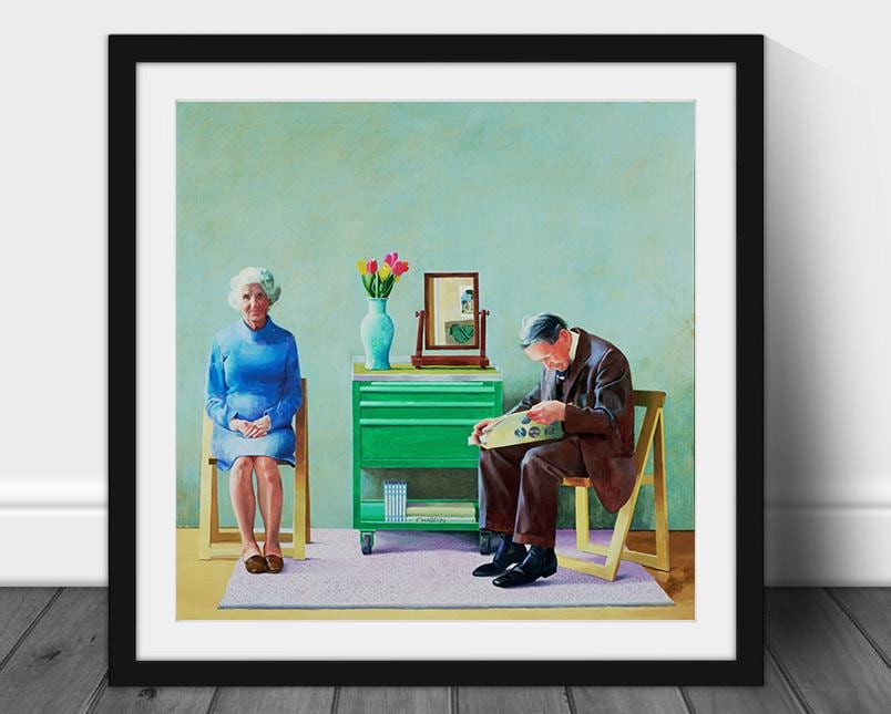 David Hockney My Parents - Etsy