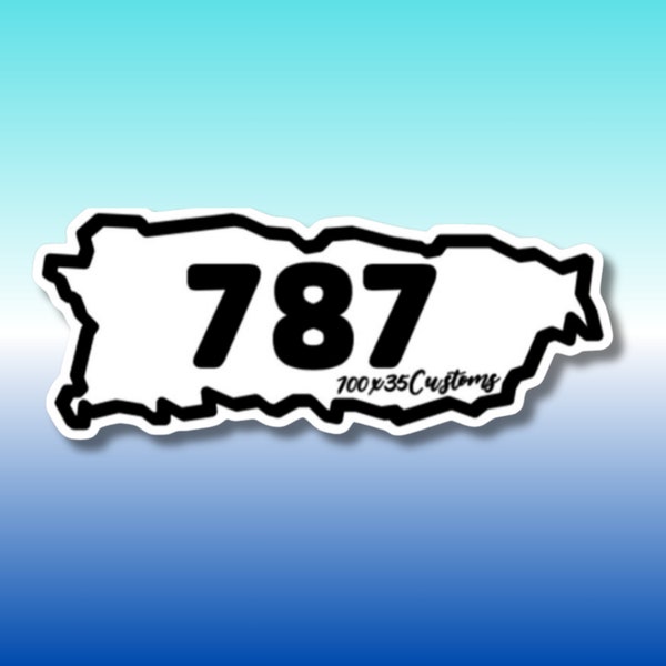 La Isla 787 | Puerto Rico sticker