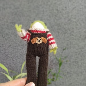 Froggie frog crochet,Green frog knitted,Dog Embroidered Jumpsuit,Cute toy frog,Amigurumi frog,Gift for christmas,Gift for birthday,Toys