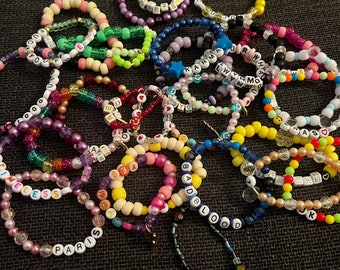 Taylor Swift Friendship Bracelets + free random bracelet!