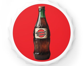 ouvre-bouteille de cola vintage | Americana vintage | Ouvre-boîte Soda Cola | Ouvre-bouteille en verre | Pique-nique
