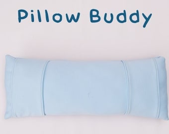 Pillow Buddy: With Its Soft Fabric and Flexible Design, A Productive Sleep Pillow for Office and Travel, %100 Cotton Cover, Fill Bead Fiber