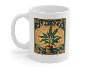 Happiness Grows Mug 11oz