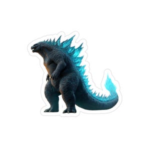 Godzilla Sticker, Fun Die-Cut Decal for Car, Laptop, and Water Bottle, Perfect for Kids, Fans, Collectors