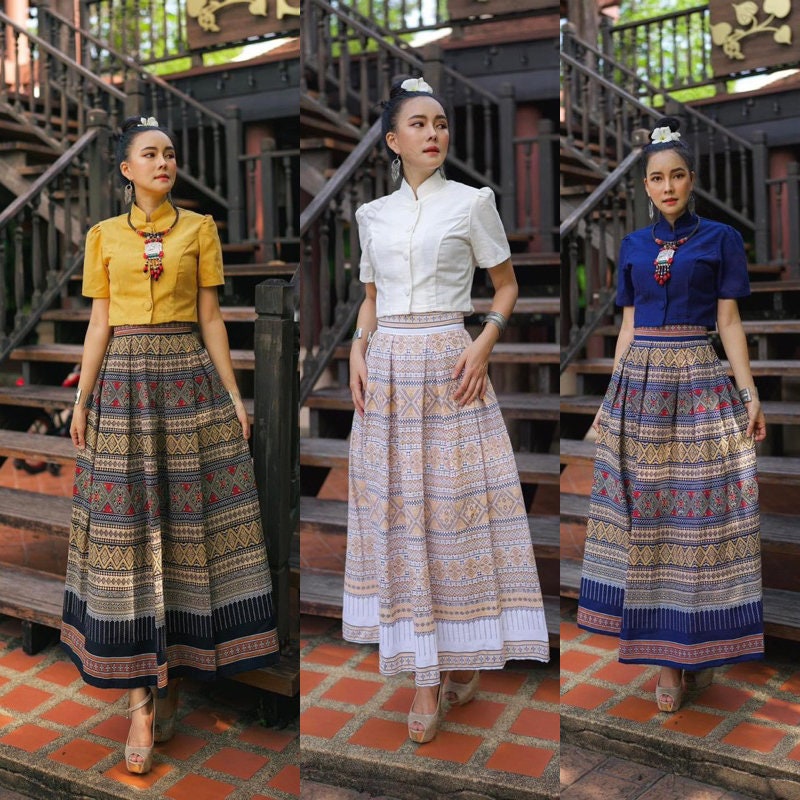 Thai traditional dress online cheap shop