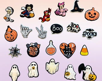 Halloween 10pc. Crocs Charms Accessories, Gift, Holiday present, Gifts for her, Gifts for him, Trendy, Birthday gift, Custom, Shoe Accessory