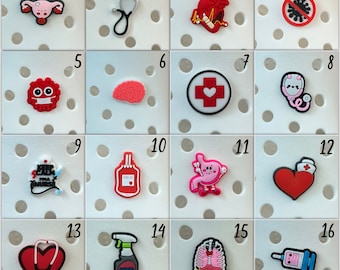 Croc Charms Accessories Nurse, Nursing student, Healthcare, Student, Graduation gift, New grad, Birthday gift, Holiday present