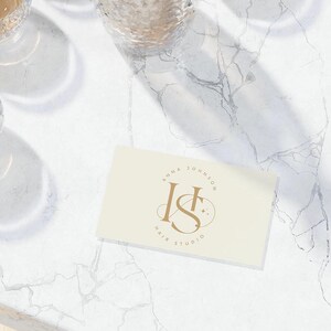 Luxury Golden Initials Logo Design – Canva Editable Glamorous Branding ...