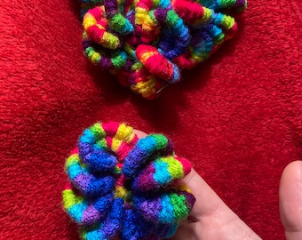 Crochet Flower Key Fob