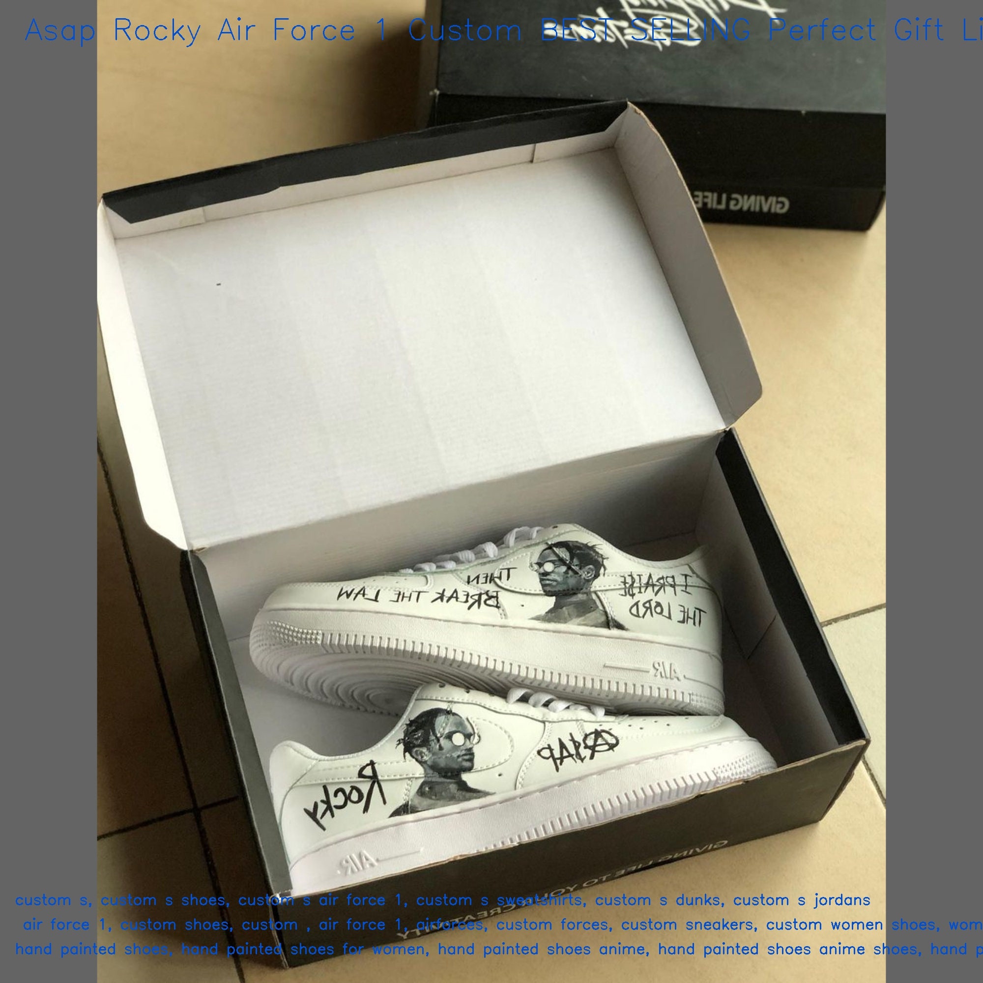Asap rocky air force 1 customs new arrivals