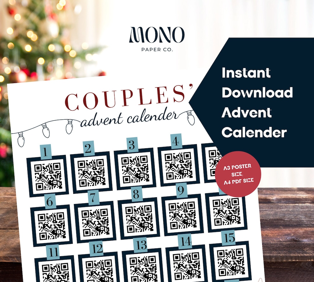 Couples Advent Calendar 2025 Hedda Eachelle
