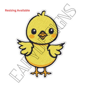 Baby Chick Embroidery File